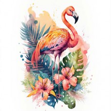 GIFT TAG Flamingo 6